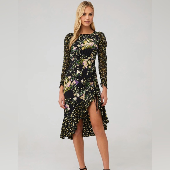 NWOT For Love and Lemons Ross midi dress - Picture 1 of 5
